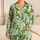 Cucumber Jar and Pickle Friends for Cozy Evenings at Home and Relaxed Lounging Satin Pajamas Set - 1