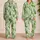 Cucumber Jar and Pickle Friends for Cozy Evenings at Home and Relaxed Lounging Satin Pajamas Set - 2