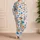 Colorful Planet And Astronaut Space Adventure For Father's Day Family Fun Satin Pajamas Set - 4