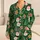 Gingerbread Friends, Santa Faces and Candy Canes for Cozy Christmas Cheer for Girls Satin Pajamas Set - 1