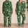 Gingerbread Friends, Santa Faces and Candy Canes for Cozy Christmas Cheer for Girls Satin Pajamas Set - 2