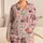 Pink Golf Carts, Putting Greens and Golf Clubs for Cheerful Family Getaways for Kids Satin Pajamas Set - 1