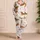 Chestnut Dachshunds and Pink Hearts for Cozy Evenings and Sweet Dreams Satin Pajamas Set - 4