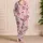 Pink Baseball Gear for Cozy Game-Day Lounging and Cheerful Everyday Comfort at Home Satin Pajamas Set - 4