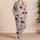 French Garden Peonies and Wildflowers for Romantic Springtime Moments and Gifting Satin Pajamas Set - 4