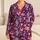 Colorful Cactus and Cowboy Western Icons for Cozy Bedtime Adventures for Kids Satin Pajamas Set - 1