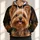 Yorkshire Terrier Dog Portrait for Cozy Lounging and Everyday Pet Lover Style All-over Print Hoodie (Lightweight) - 1