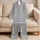 Pastel Butterfly and Star Motifs for Cozy Winter Nights and Outdoor Adventures for Girls Satin Pajamas Set - 5