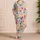 Pastel Daisy Garden Blooms for Cozy Bedtime and Sweet Nursery Days for Baby Girls Satin Pajamas Set - 4