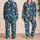 Colorful Dinosaur Garden for Summer Adventures and Birthday Fun for Girls Satin Pajamas Set - 2
