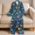 Colorful Dinosaur Garden for Summer Adventures and Birthday Fun for Girls Satin Pajamas Set - 5