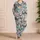 Colorful Butterfly And Wildflower Boho Art For Birthday Outings And Girls' Gifts Satin Pajamas Set - 4