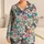 Colorful Butterfly And Wildflower Boho Art For Birthday Outings And Girls' Gifts Satin Pajamas Set - 1