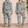 Colorful Butterfly And Wildflower Boho Art For Birthday Outings And Girls' Gifts Satin Pajamas Set - 2