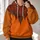 Lion Mane Costume Look for Family Dress-Up and Halloween Celebrations for Dads All-over Print Hoodie (Lightweight) - 2