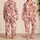 Fried Egg Donut Strawberry Snacks for Cozy Summer Nights and Playful Girls Satin Pajamas Set - 2