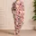 Fried Egg Donut Strawberry Snacks for Cozy Summer Nights and Playful Girls Satin Pajamas Set - 4