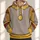 Antique Clockwork Butler Tunic Motifs For Cosplay Events And Whimsical Character Fans All-over Print Hoodie (Lightweight) - 1