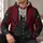 Burgundy Coachman Vest And Tailcoat Look For Halloween Cosplay And Costume Parties All-over Print Hoodie (Lightweight) - 6