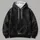 Black Tactical Armor Look for Cosplay, Conventions and Action-Fan Events All-over Print Hoodie (Lightweight) - 4
