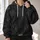 Black Tactical Armor Look for Cosplay, Conventions and Action-Fan Events All-over Print Hoodie (Lightweight) - 2