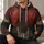 Warrior Armor and Beaded Medallion for Cosplay Events, Conventions and Fantasy Fandom All-over Print Hoodie (Lightweight) - 6