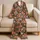 Vintage Floral Blooms For Cozy Evenings And Sweet Dreams For Girls Satin Pajamas Set - 5