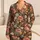Vintage Floral Blooms For Cozy Evenings And Sweet Dreams For Girls Satin Pajamas Set - 1
