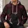 Burgundy Sorceress Costume Details For Cosplay Events And Fantasy Fan Gatherings All-over Print Hoodie (Lightweight) - 6