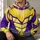 Purple And Gold Honeycomb Hero Suit For Cosplay Events And Fans All-over Print Hoodie (Lightweight) - 6