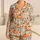 Watercolor Pumpkin Florals for Cozy Autumn Evenings and Thanksgiving Girls Gifts Satin Pajamas Set - 1