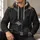 Black Tactical Ronin Gear with Gold Accents for Cosplay and Fan Events All-over Print Hoodie (Lightweight) - 6