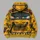 Yellow Horned School Bus Character Look for Halloween Parties and Cosplay Events All-over Print Hoodie (Lightweight) - 5