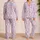 Pastel Ocean Creatures for Cozy Coastal Nights and Sweet Little Explorer Adventures Satin Pajamas Set - 2