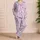 Pastel Ocean Creatures for Cozy Coastal Nights and Sweet Little Explorer Adventures Satin Pajamas Set - 4