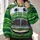 Expressive Green Vintage Car Character for Cosplay Events and Birthday Celebrations All-over Print Hoodie (Lightweight) - 2
