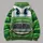 Expressive Green Vintage Car Character for Cosplay Events and Birthday Celebrations All-over Print Hoodie (Lightweight) - 5