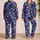 Red White And Blue Fireworks And Flags For Fourth Of July Summer Celebrations Satin Pajamas Set - 2