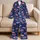 Red White And Blue Fireworks And Flags For Fourth Of July Summer Celebrations Satin Pajamas Set - 5