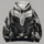 Black Valkyrie Armor Costume for Halloween Cosplay and Comic Con Events for Women All-over Print Hoodie (Lightweight) - 4