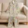 Whimsical Garden Flowers And Butterflies For Cozy Bedtime, Sweet Gift For Girls Satin Pajamas Set - 5