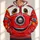 Red Fire Truck Character Front for Halloween Cosplay and Family Costume Events All-over Print Hoodie (Lightweight) - 1