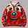 Red Fire Truck Character Front for Halloween Cosplay and Family Costume Events All-over Print Hoodie (Lightweight) - 4