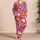 Bold Rainbow Daisy Blooms for Cheerful Springtime Adventures and Sunny Days for Girls Satin Pajamas Set - 4