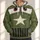 Olive Military Jeep Face for Car Fans, Road Trips, and Casual Everyday Adventures All-over Print Hoodie (Lightweight) - 1