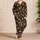 Halloween Pumpkin Skull Motifs for Cozy October Nights and Spooky Seasonal Family Fun Satin Pajamas Set - 4