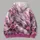 Lavender Dragon And Pink Roses For Elegant Everyday Layering And Fantasy Lovers All-over Print Hoodie (Lightweight) - 5