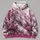 Lavender Dragon And Pink Roses For Elegant Everyday Layering And Fantasy Lovers All-over Print Hoodie (Lightweight) - 4