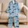 Orca and Ocean Friends for Summer Adventures and Cozy Bedtime Moments for Kids at Home Satin Pajamas Set - 5