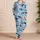 Orca and Ocean Friends for Summer Adventures and Cozy Bedtime Moments for Kids at Home Satin Pajamas Set - 4